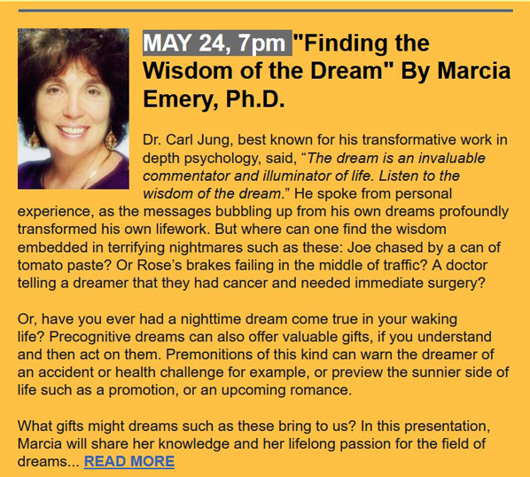 Dr. Marcia Emery Workshop